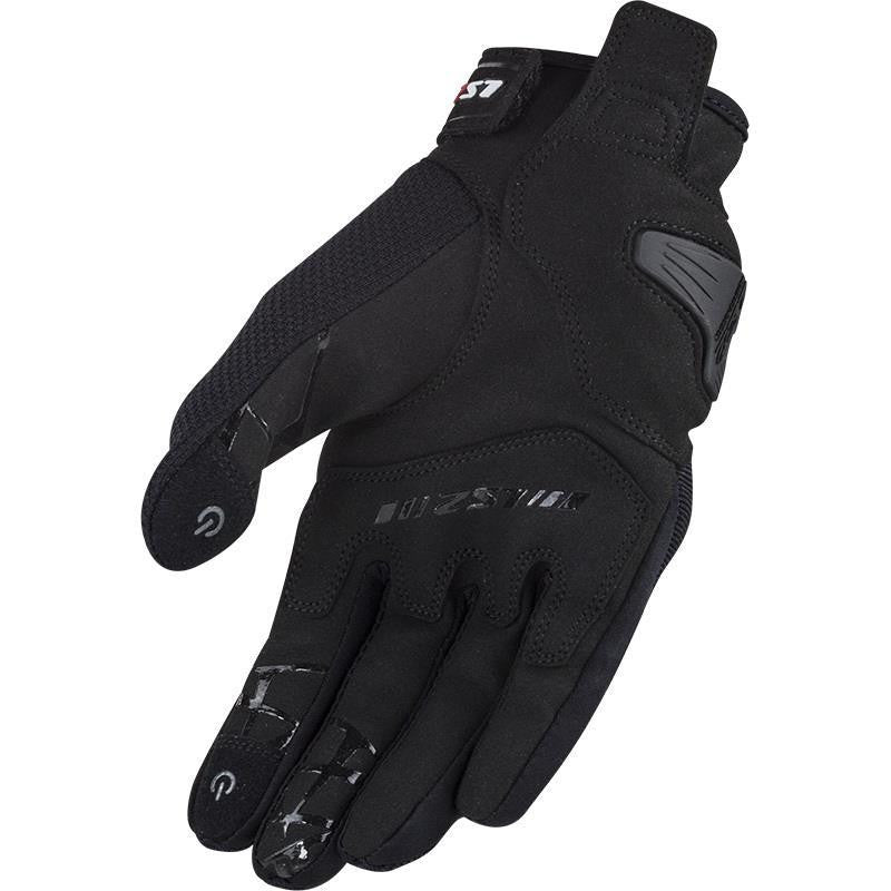 LS2 Dart 2 Men Short Touring Motorcycle Textile Gloves Touchscreen Breathable