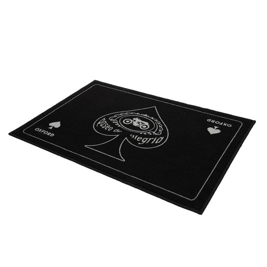 Oxford Scrambler Motorcycle Door Mat Non-slip Latex 90 x 60cm