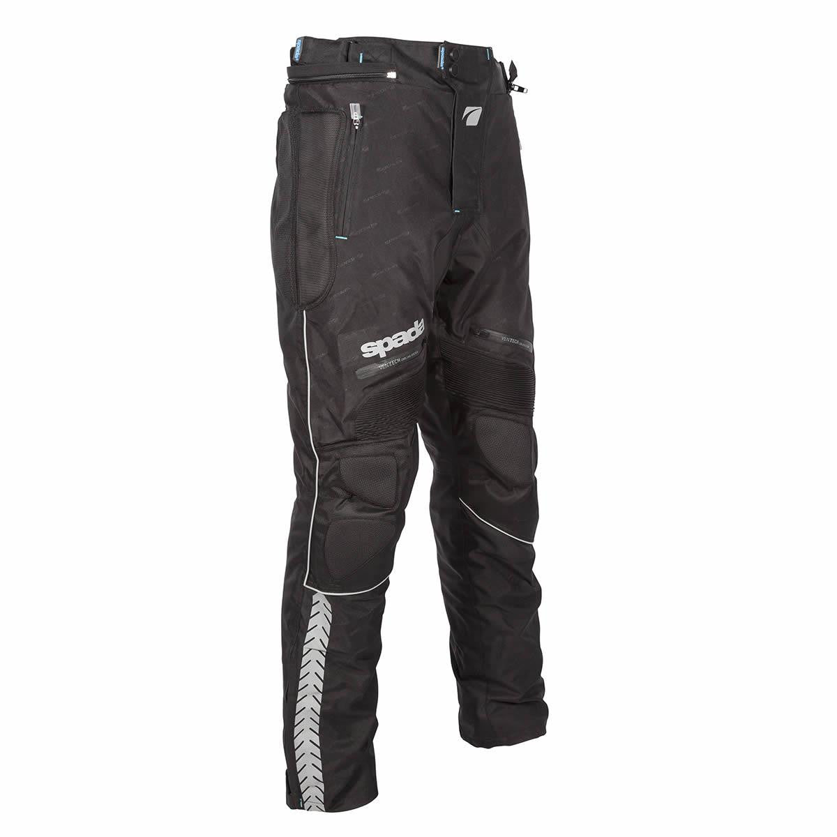 Spada Metro Textile Motorcycle Bike Waterproof Trousers Thermal Line CE Black