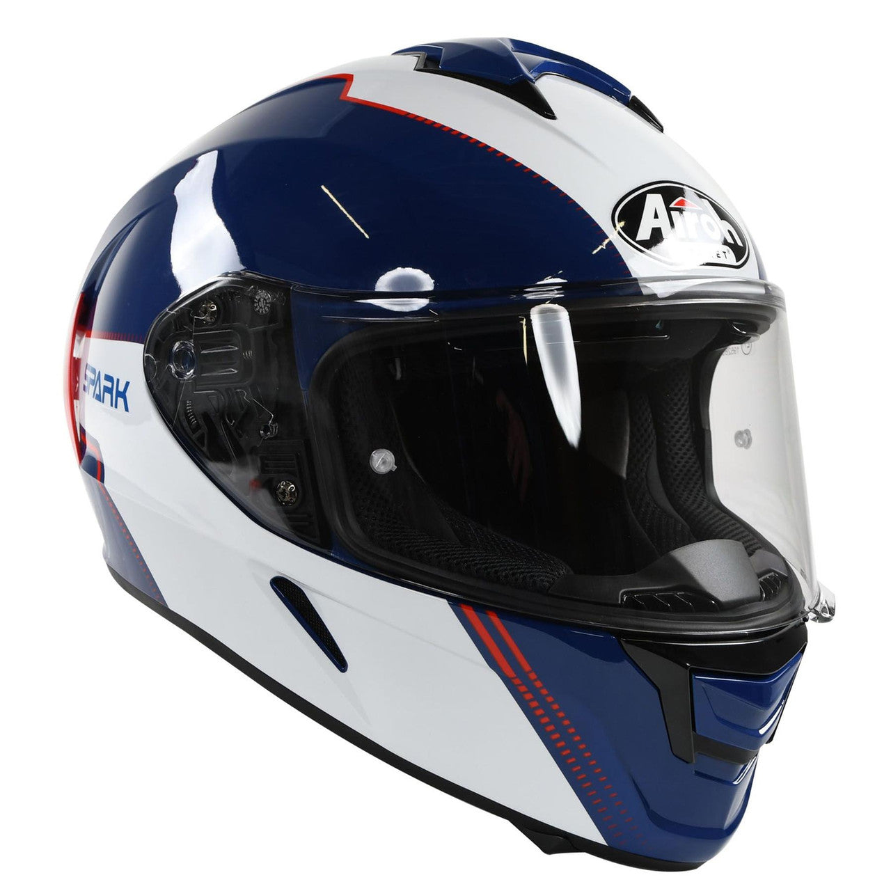 Airoh Spark Flow Full Face Motorcycle Motorbike Helmet