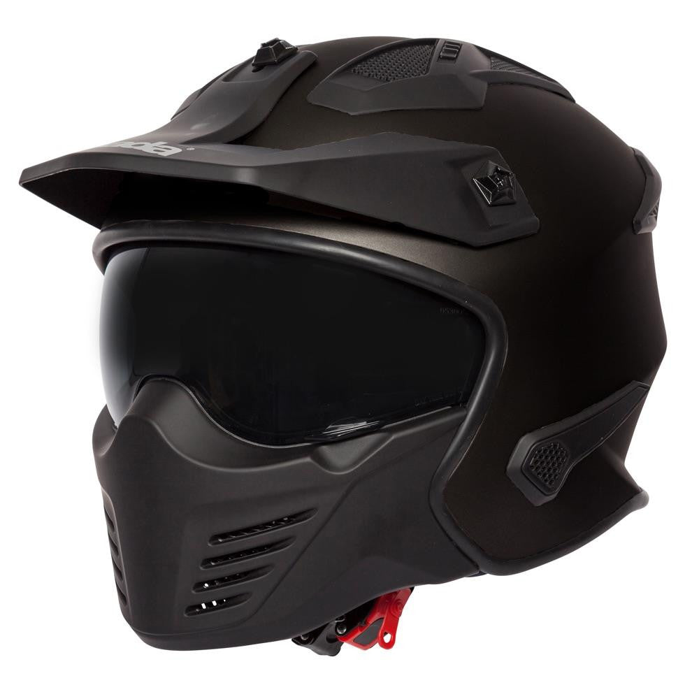 Spada Storm Open Face Motorcycle Motorbike Helmet