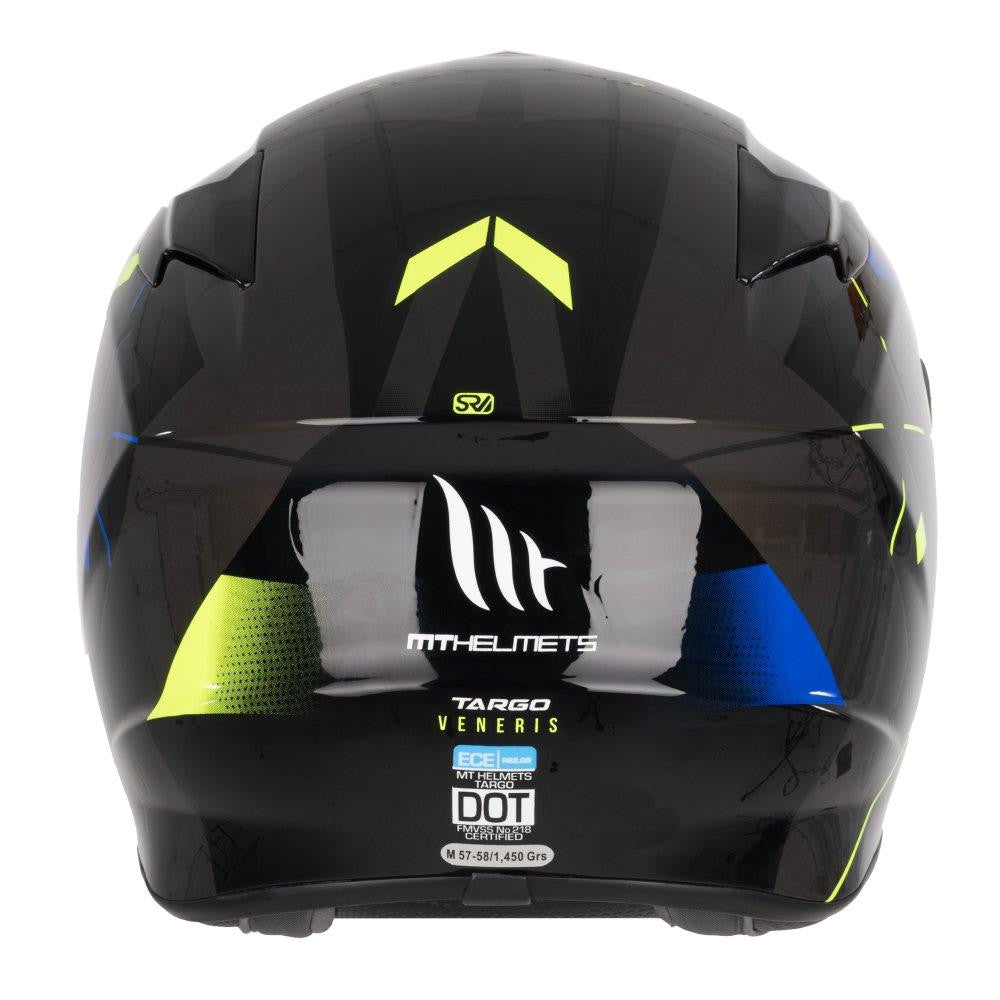 MT Targo Veneris Full Face Motorcycle Helmet