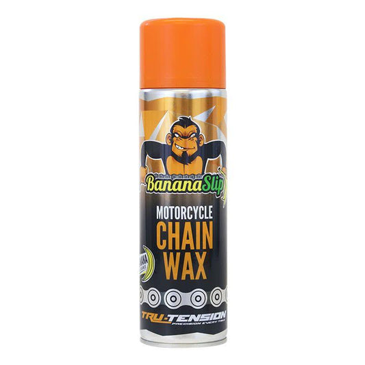 Tru-Tension Banana Slip Motorcycle Motorbike Chain Wax -500ml