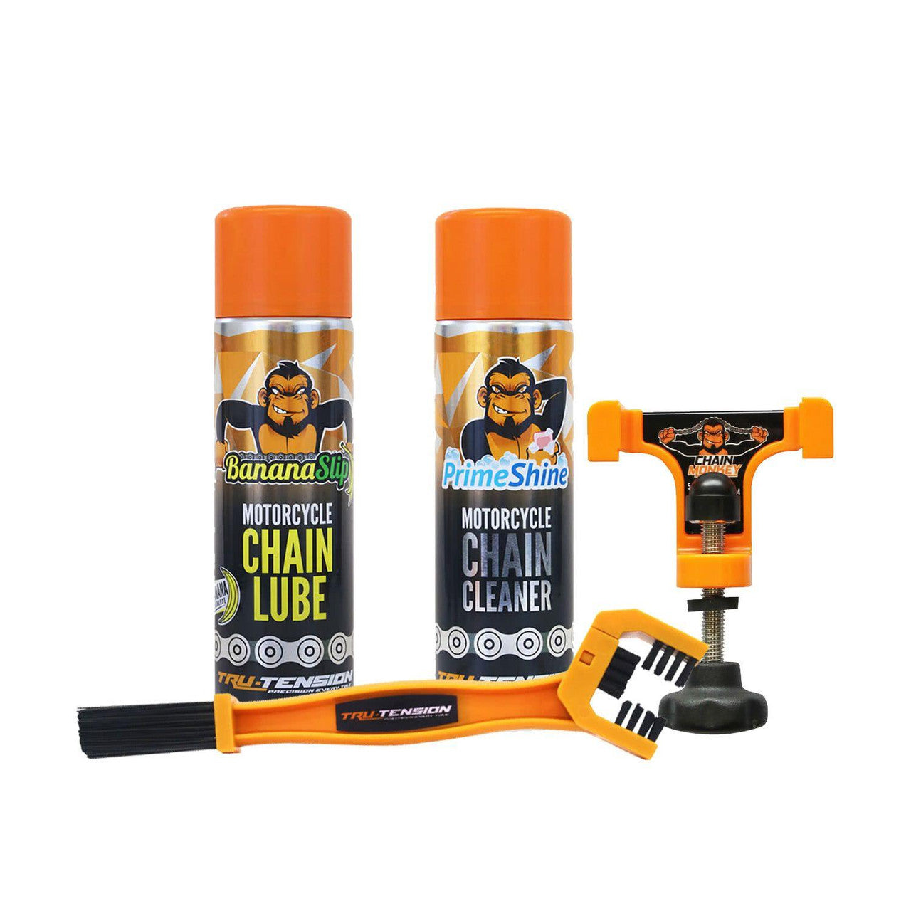 Tru Tension Ultimate Motorcycle Motorbike Chain Care Bundle