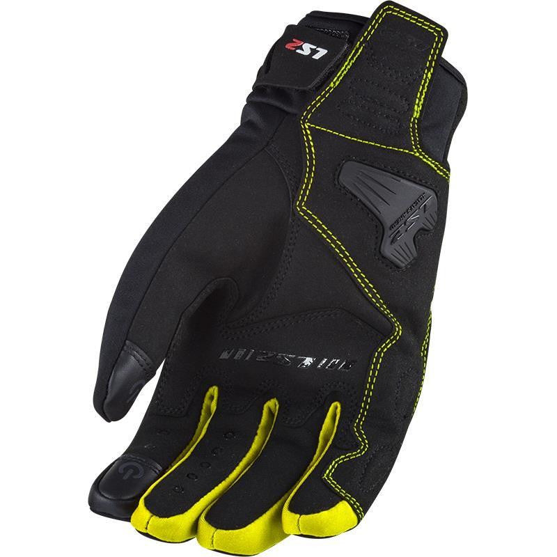 LS2 JET 2 MEN MOTORCYCLE TEXTILE GLOVES TOUCHSCREEN