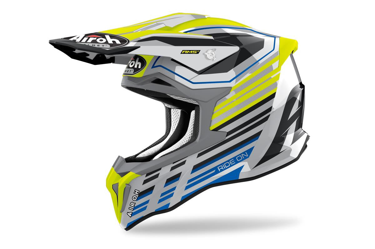 Airoh Strycker Motocross ATV Quad Off Road Helmet