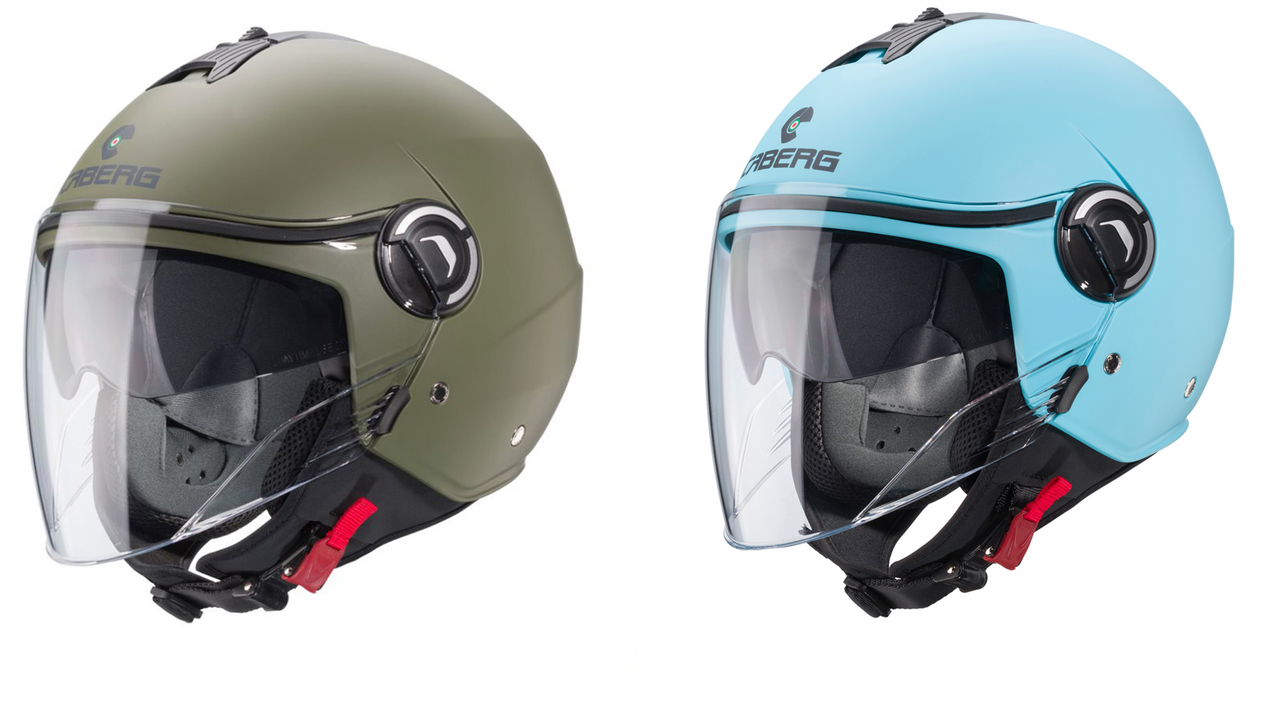 Caberg Riviera V4 open face motorcycle scooter helmet