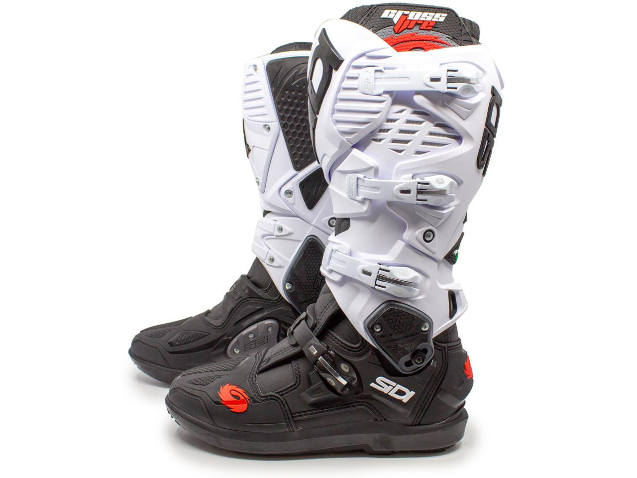 SIDI CROSSFIRE 3 SRS BLACK/WHITE SIZE 40 BOOTS SPECIAL CE