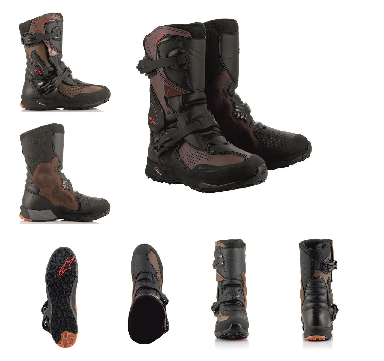 Alpinestars XT-8 Gore-Tex Boots Black Brown