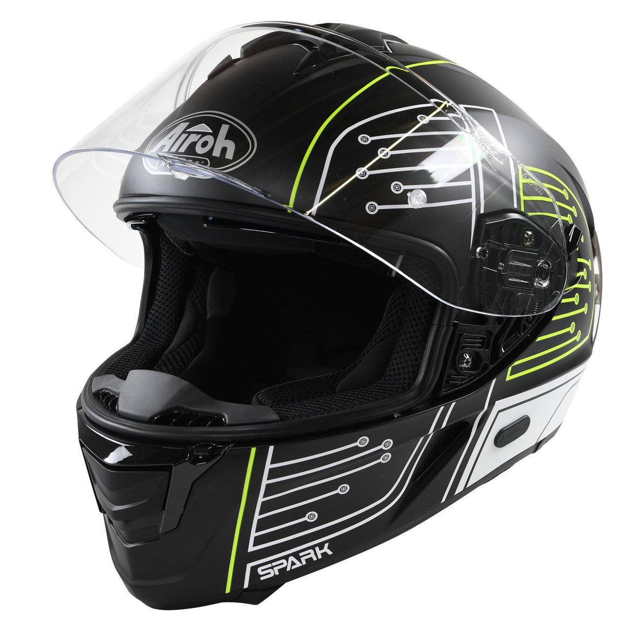 Airoh Spark Flow Full Face Motorcycle Motorbike Helmet