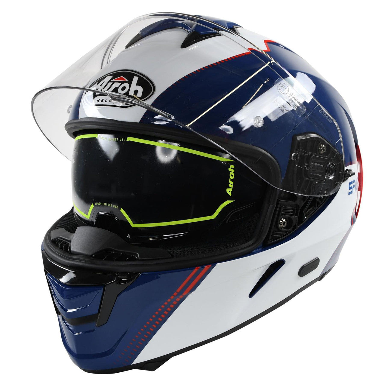 Airoh Spark Flow Full Face Motorcycle Motorbike Helmet