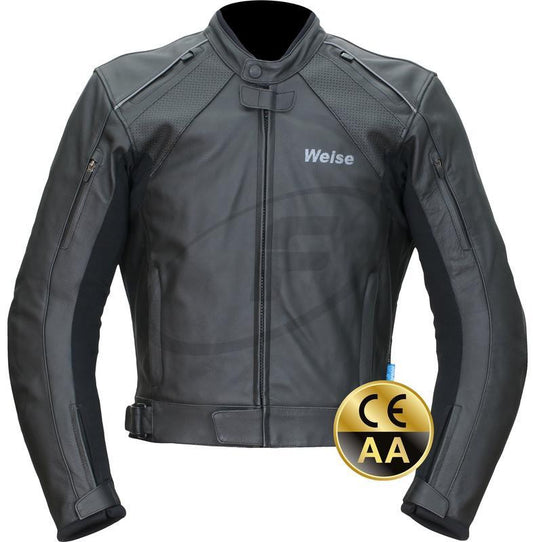 Weise Hydra Leather Motorcycle Sport jacket CE