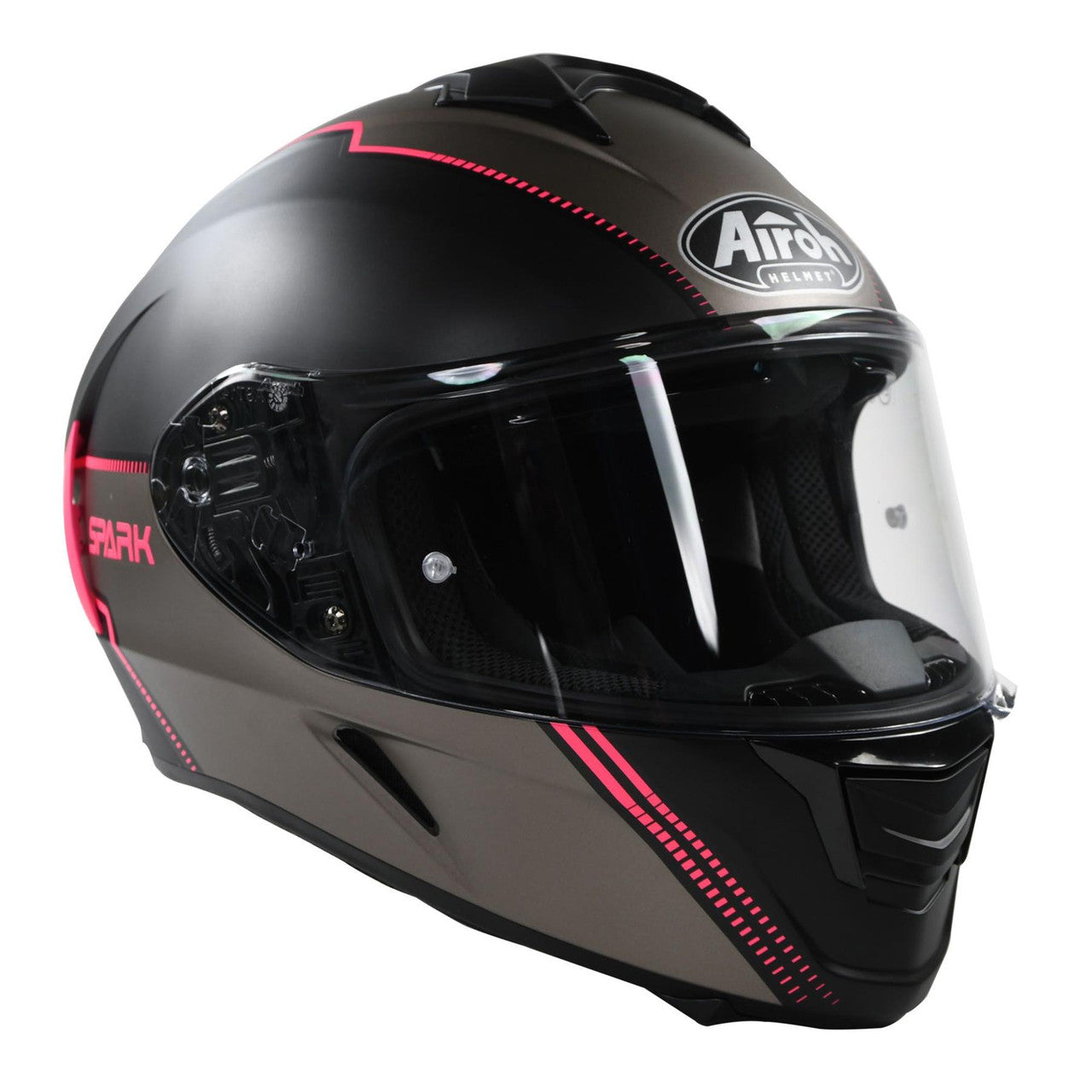 Airoh Spark Flow Full Face Motorcycle Motorbike Helmet