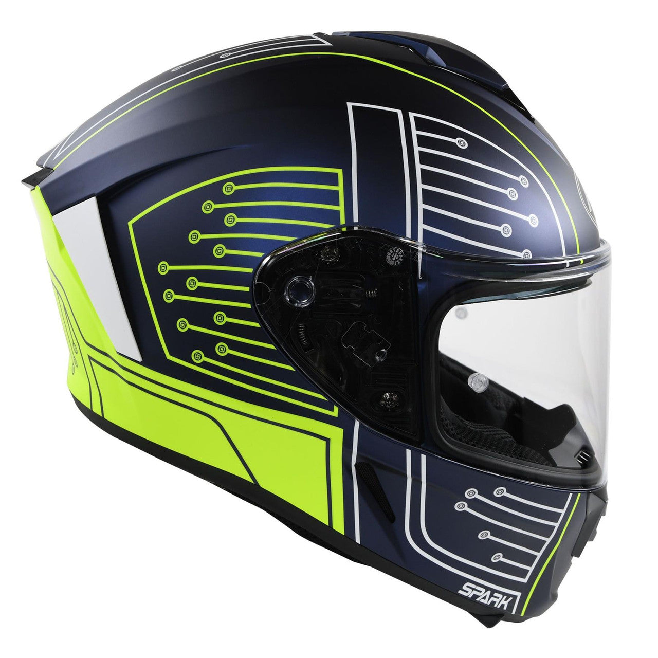 Airoh Spark Flow Full Face Motorcycle Motorbike Helmet