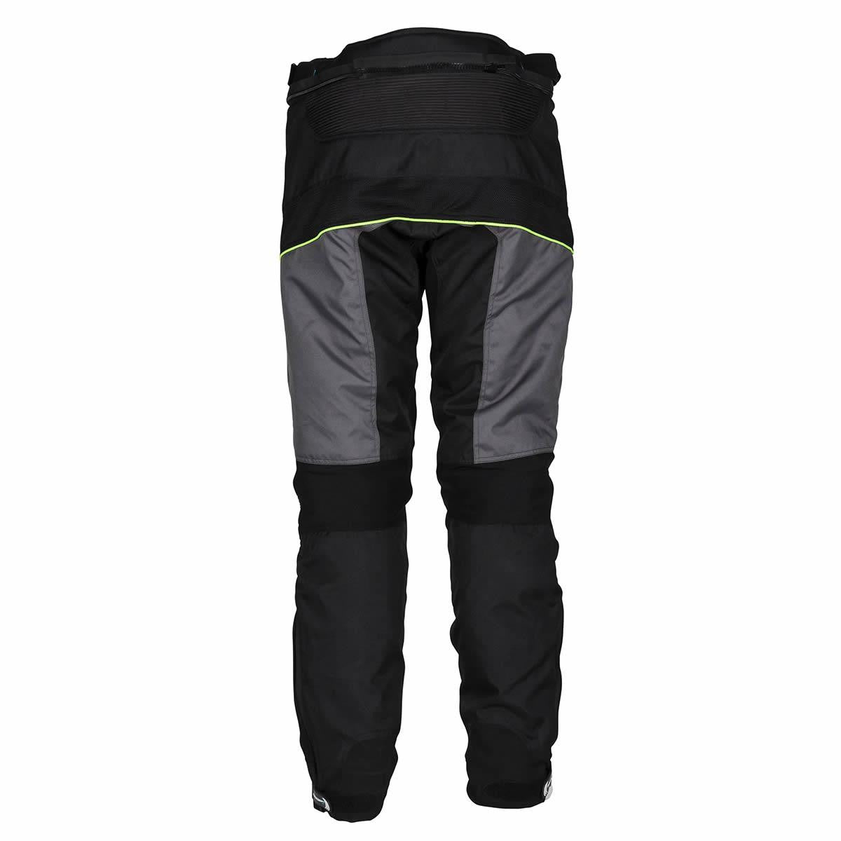 Spada Textile Motorcycle Motorbike Trousers Air Pro 2 Black/Silver/Fluo