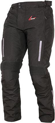 Weise Ozark Black Touring Motorcycle Textile Trousers Men