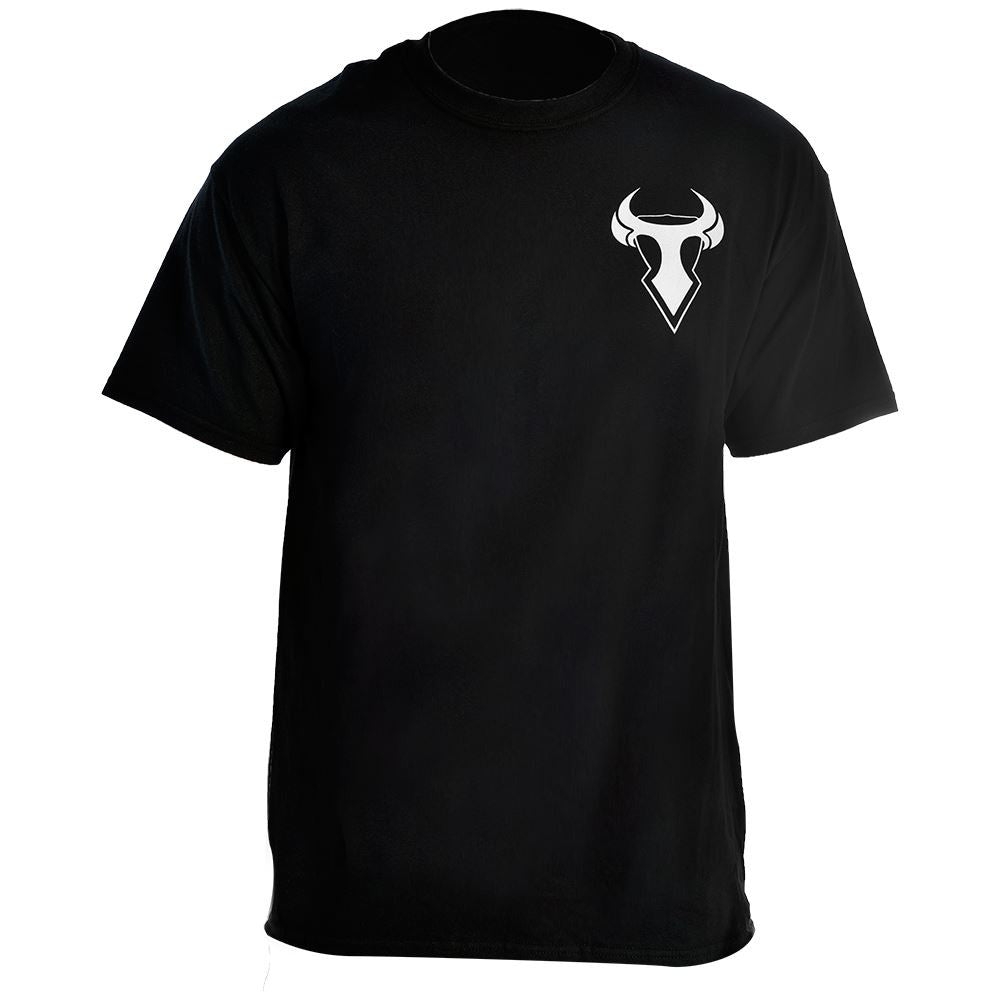 Bull-It Men’s Black T-Shirt Crew Neck