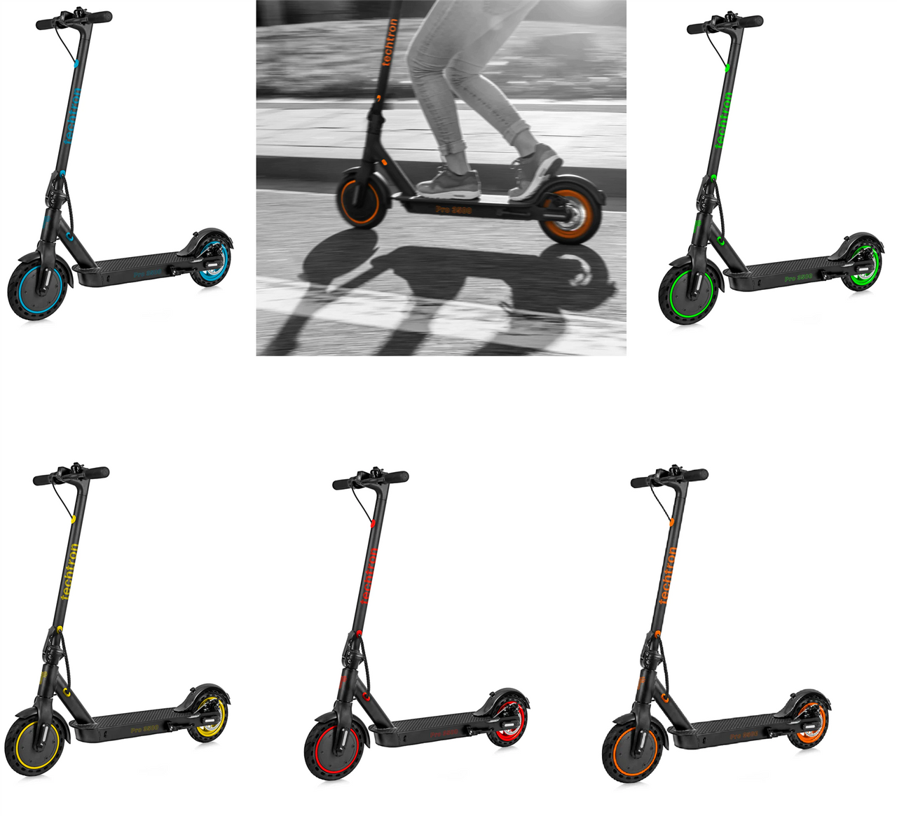 Techtron® Pro 3500 e-scooter Electronic Scooter