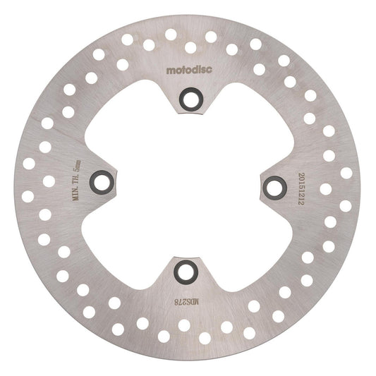 MTX Motorcycle Performance Brake Disc Rear Solid Round Kawasaki MD4142 #03063