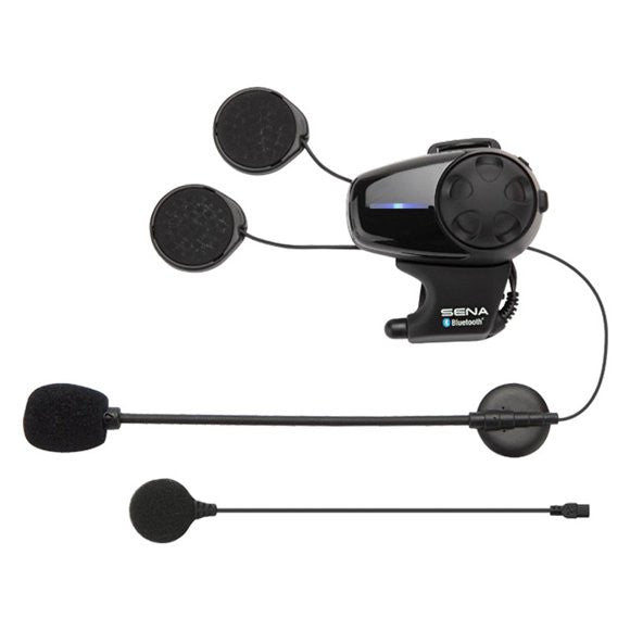 Sena SMH5-10 Bluetooth Helmet Headset & Intercom with Universal Mic Kit