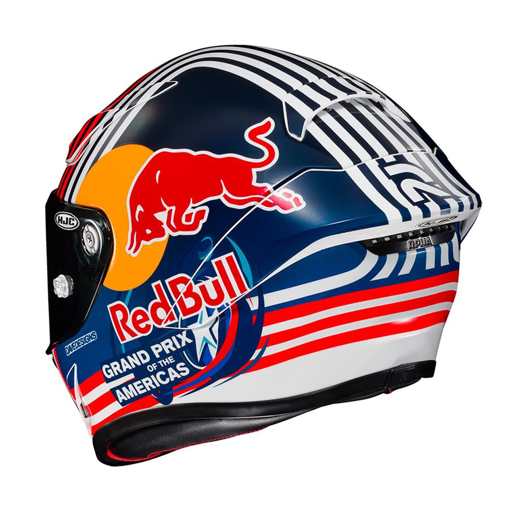 HJC RPHA 1 RED BULL AUSTIN MC21 FULL FACE MOTORCYCLE HELMET FIM HOMOLOGATIONS