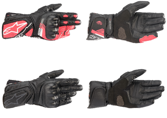 Alpinestars Stella Sp-8 V3 Leather Motorcycle Riding knuckle Gloves