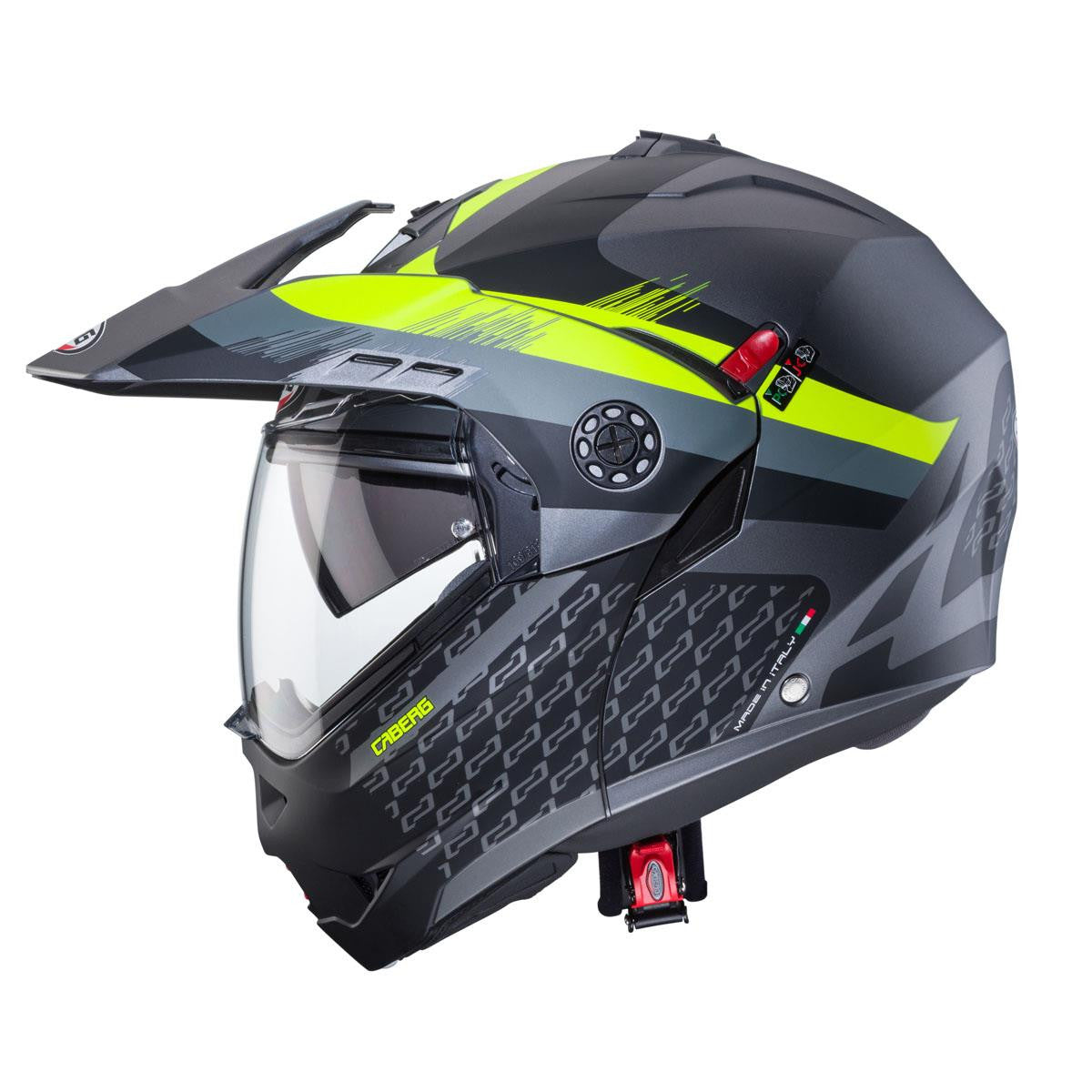 Caberg Tourmax X Sarabe Motorbike Helmet Matt - Black/Yellow