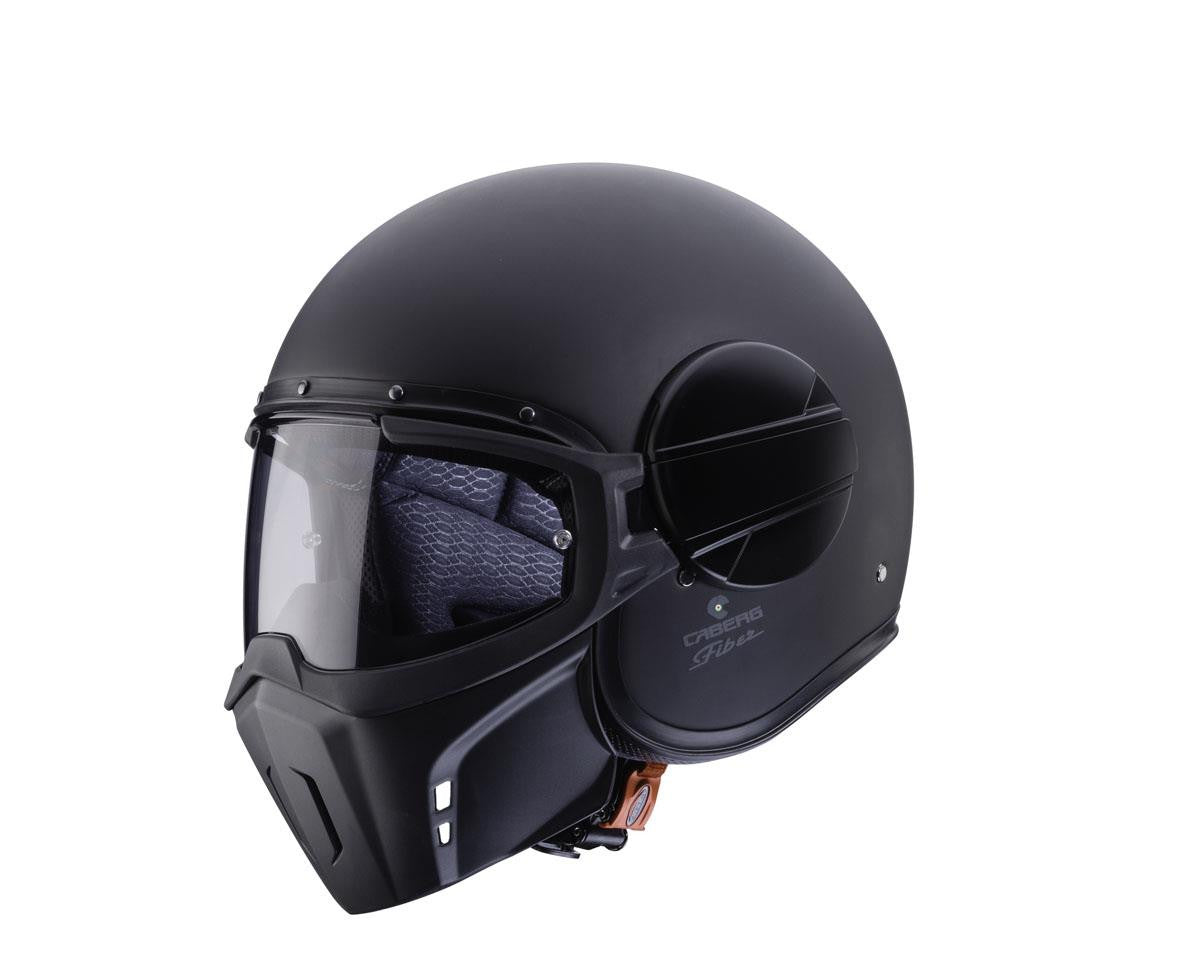 Caberg Ghost Motorbike Flip Up Helmet - Matt Black