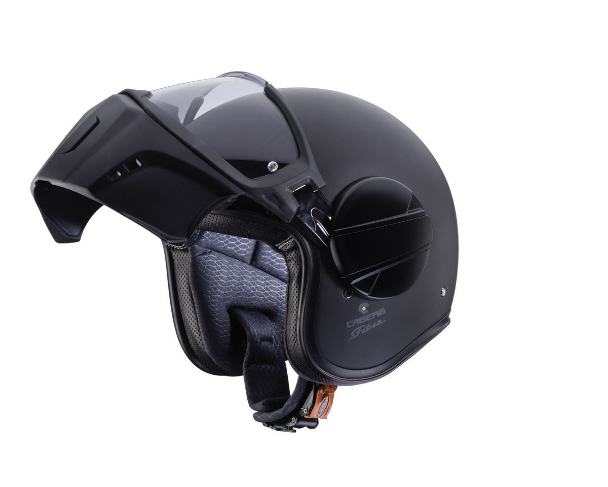 Caberg Ghost Motorbike Flip Up Helmet - Matt Black