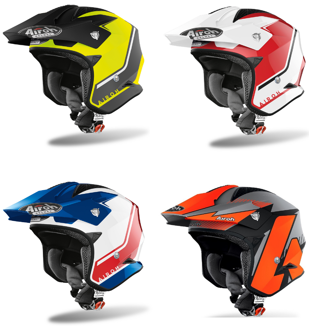 Airoh TRR S Off Road Trials Bike Motorcycle Helmet