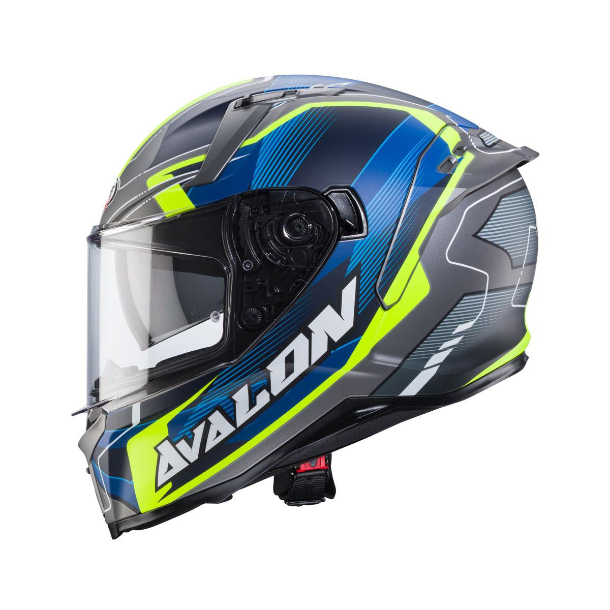 Caberg Avalon X Motorbike Motorcycle Quick Release Crash Vented Helmet