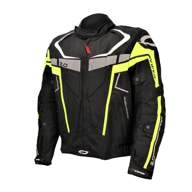 VIPER AXIS 2.0 CE WATERPROOF MOTORCYCLE MOTORBIKE JACKET