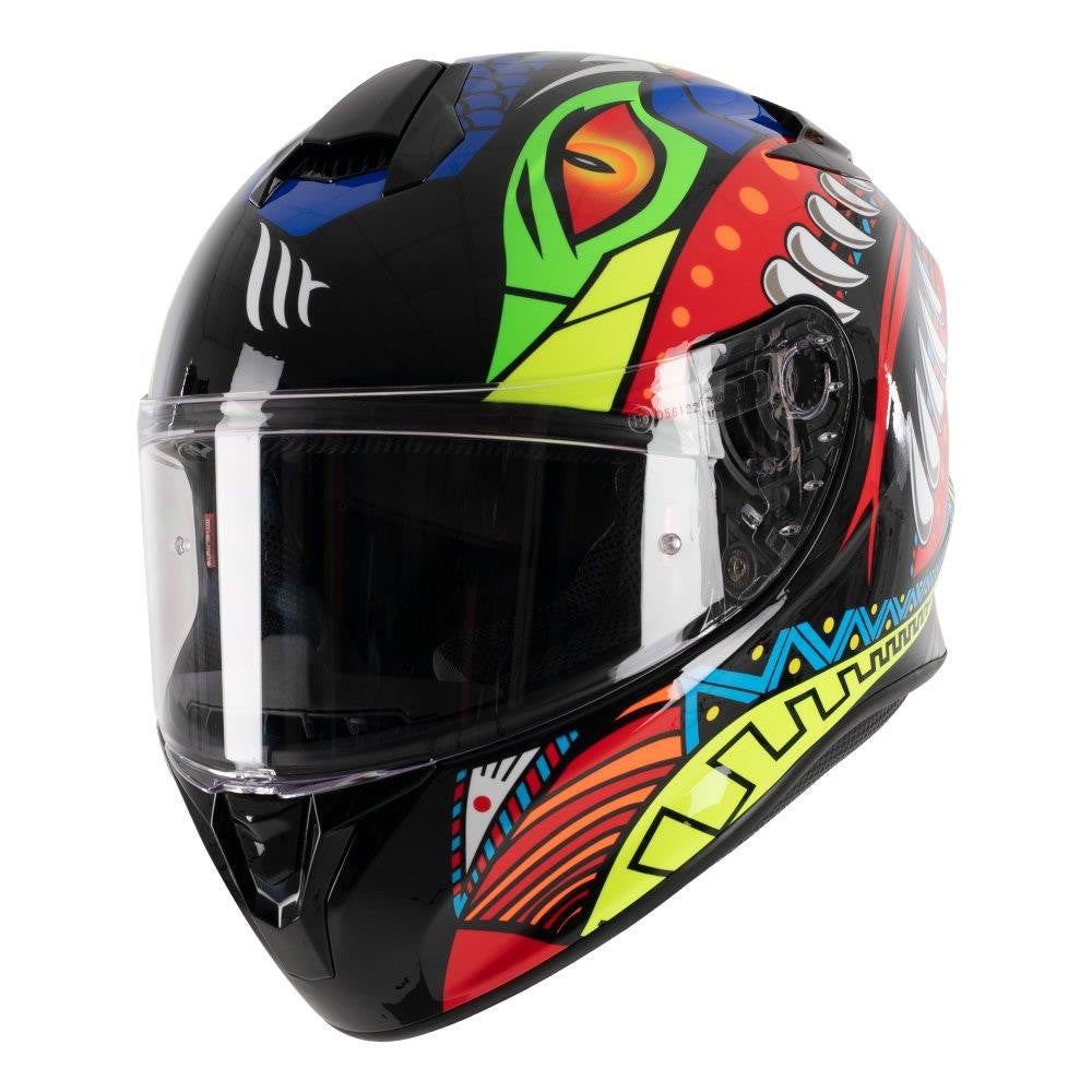 MT Targo Viper 2.0 A1 Full Face Motorbike Gloss Helmet