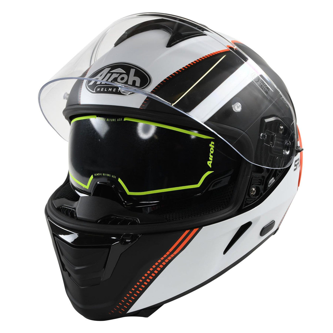 Airoh Spark Flow Full Face Motorcycle Motorbike Helmet