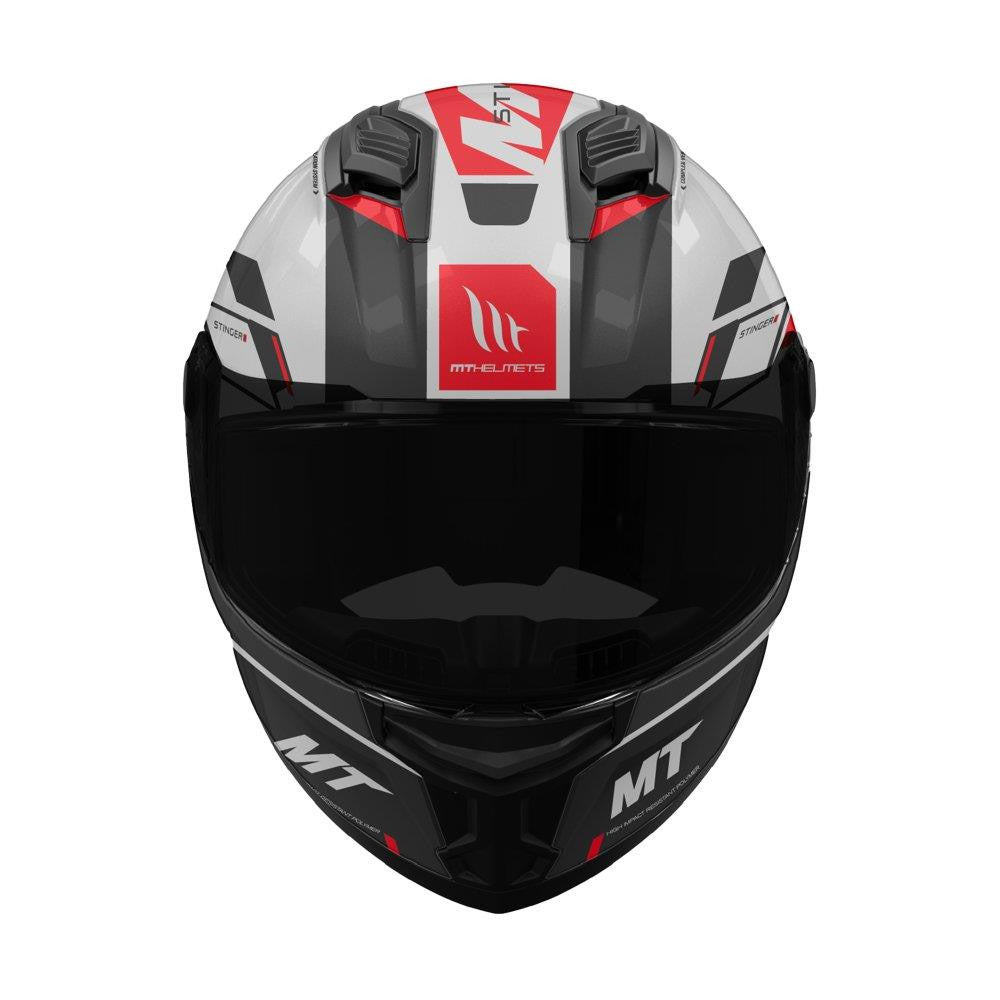 New Mt Stinger 2 Full Face  Motorbike Helmet Sporty Look