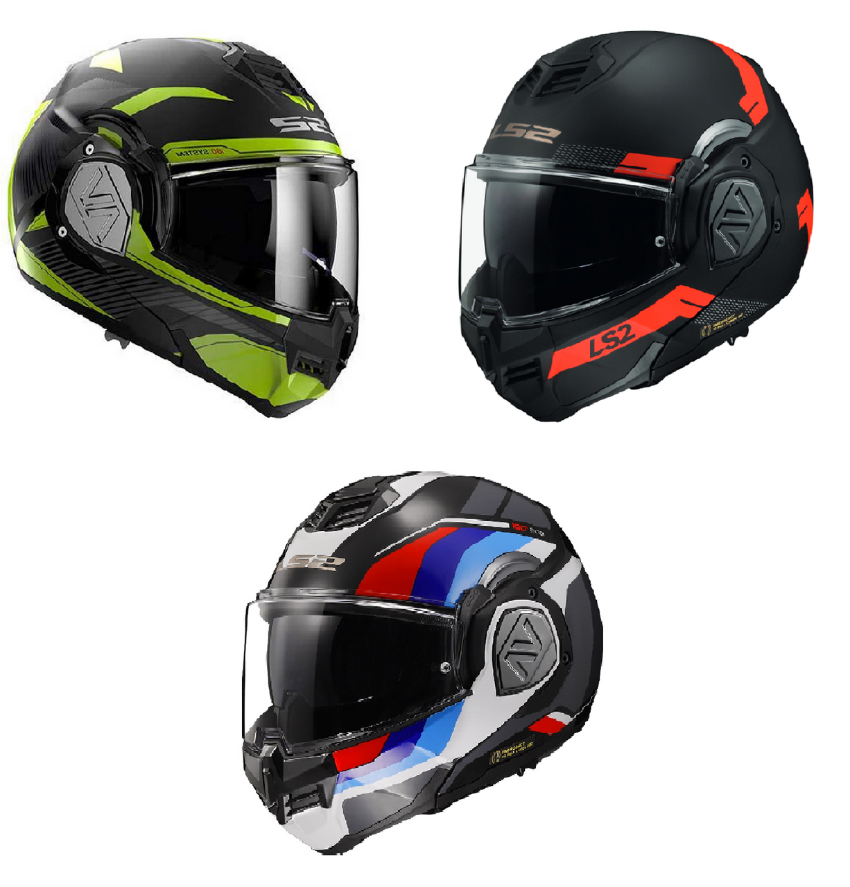 LS2 FF906 Advant Flip Up Motorcycle Modular Helmet 2023