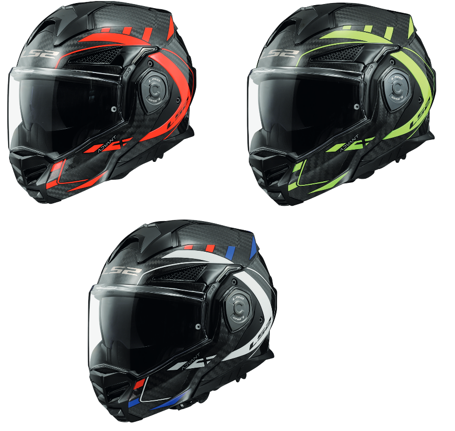 LS2 FF901 ADVANT X Flip Up Modular Motorcycle Helmet 2023