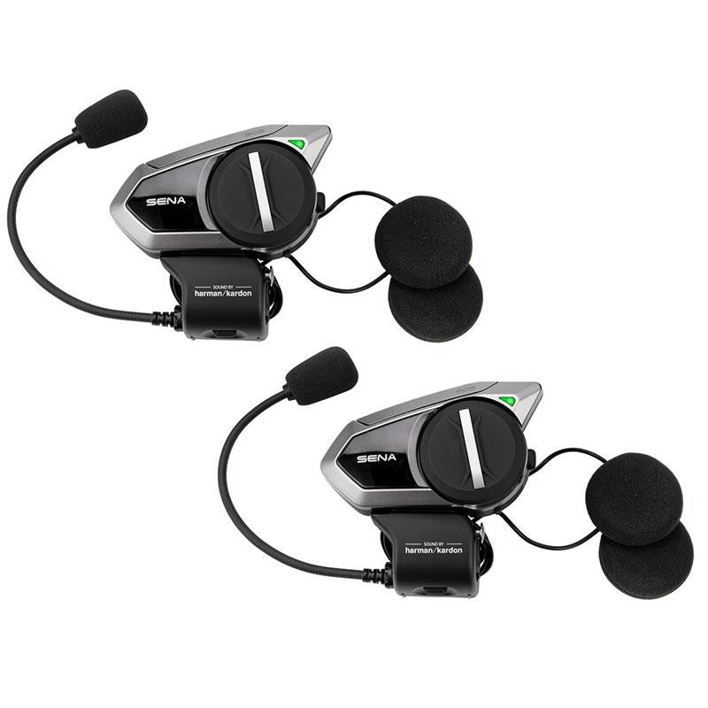 Sena 50S Motorcycle Bluetooth Mesh Communication System 50S-10D Dual Pack