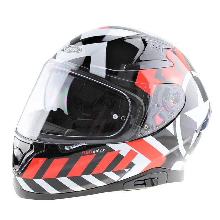 VIPER RSV95 PATROIT FULL FACE MOTORBIKE MOTORCYCLE HELMET