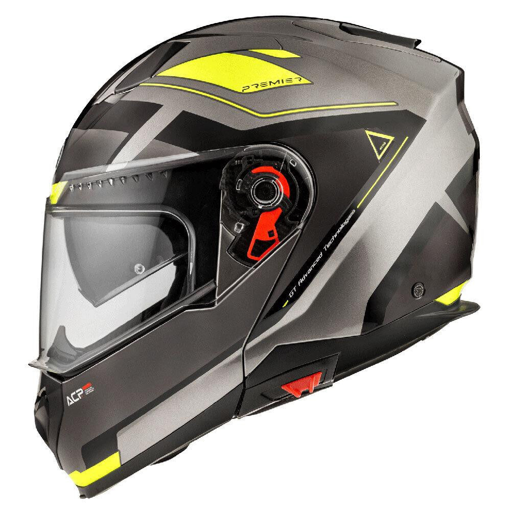 Premier Delta Evo As 17 Flip Up Front Motorcycle Helmet