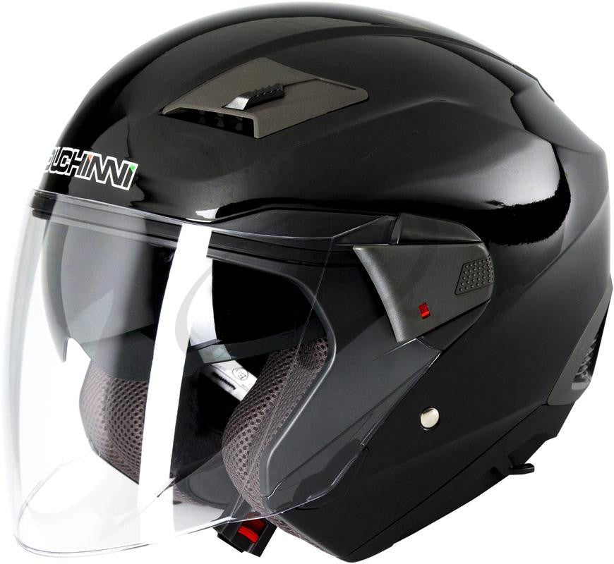 Duchinni D205 Open Face Light weighted Motorcycle Helmet Matt Black