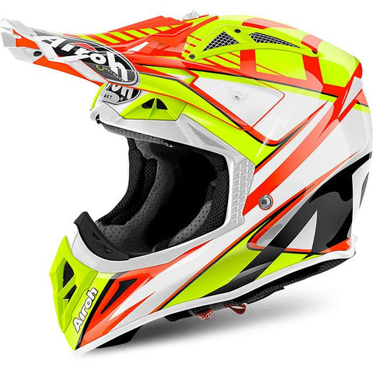 Airoh Aviator 2.2 Motocross Off Road Motorcycle Helmet Orange