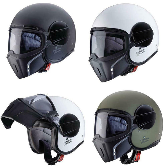 Caberg Ghost Motorbike Flip Up Helmet - Matt Black