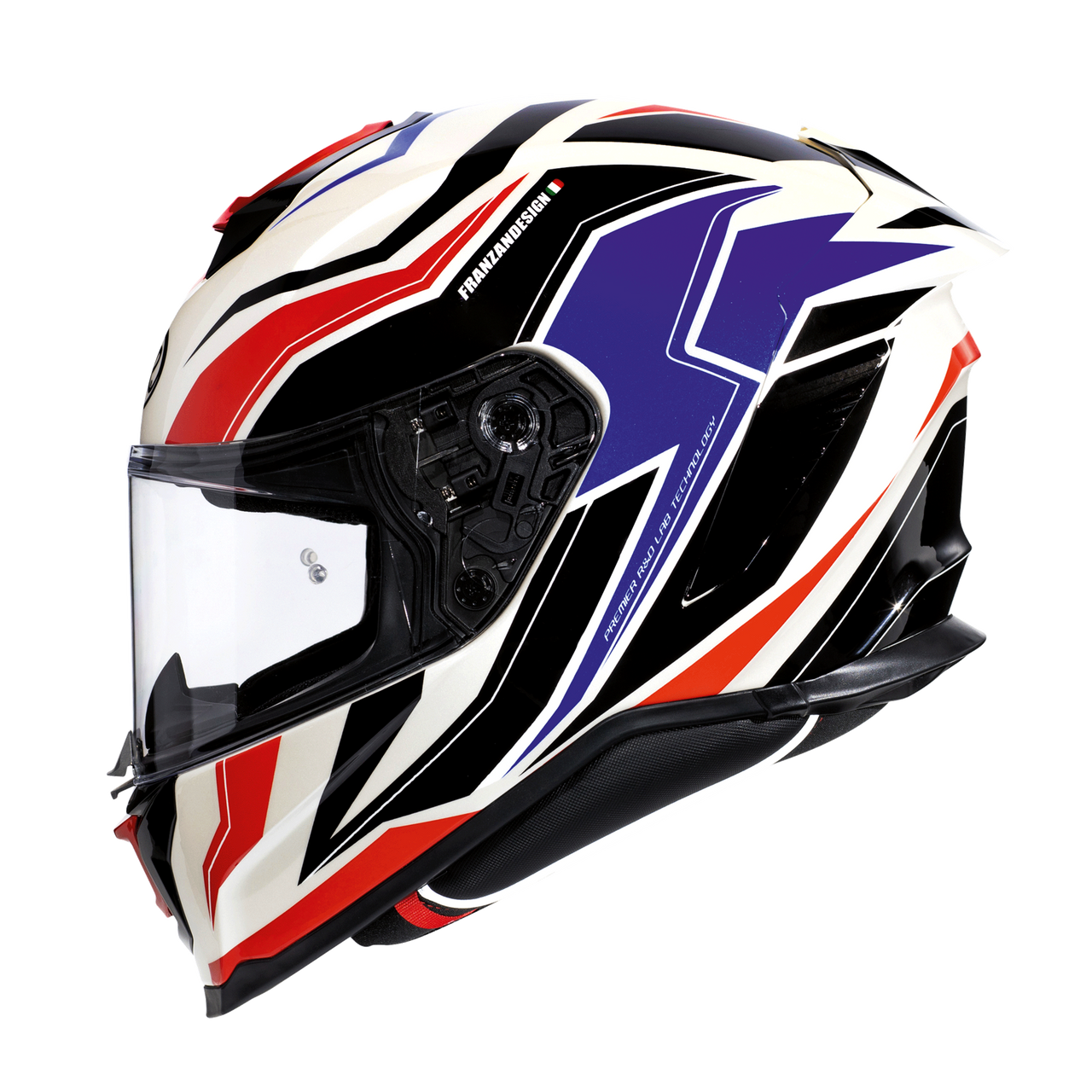 PREMIER HYPER RW GRAPHIC MOTORBIKE FULL FACE HELMET