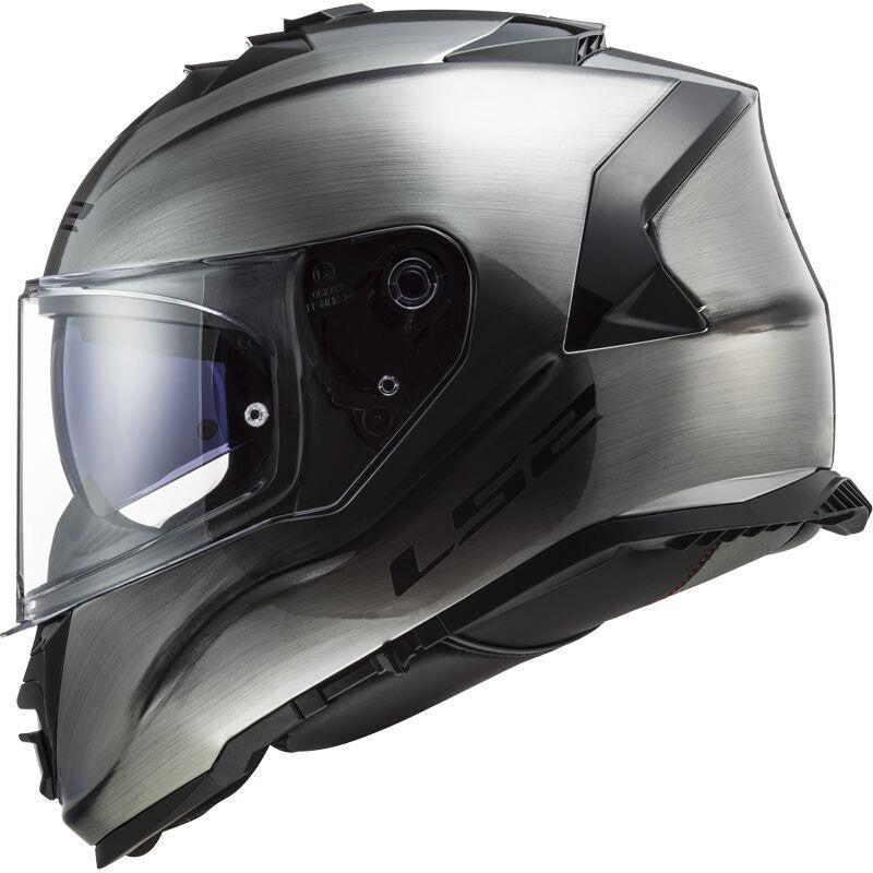 LS2 FF800 Storm II Full Face Motorbike Helmet Jeans Titanium