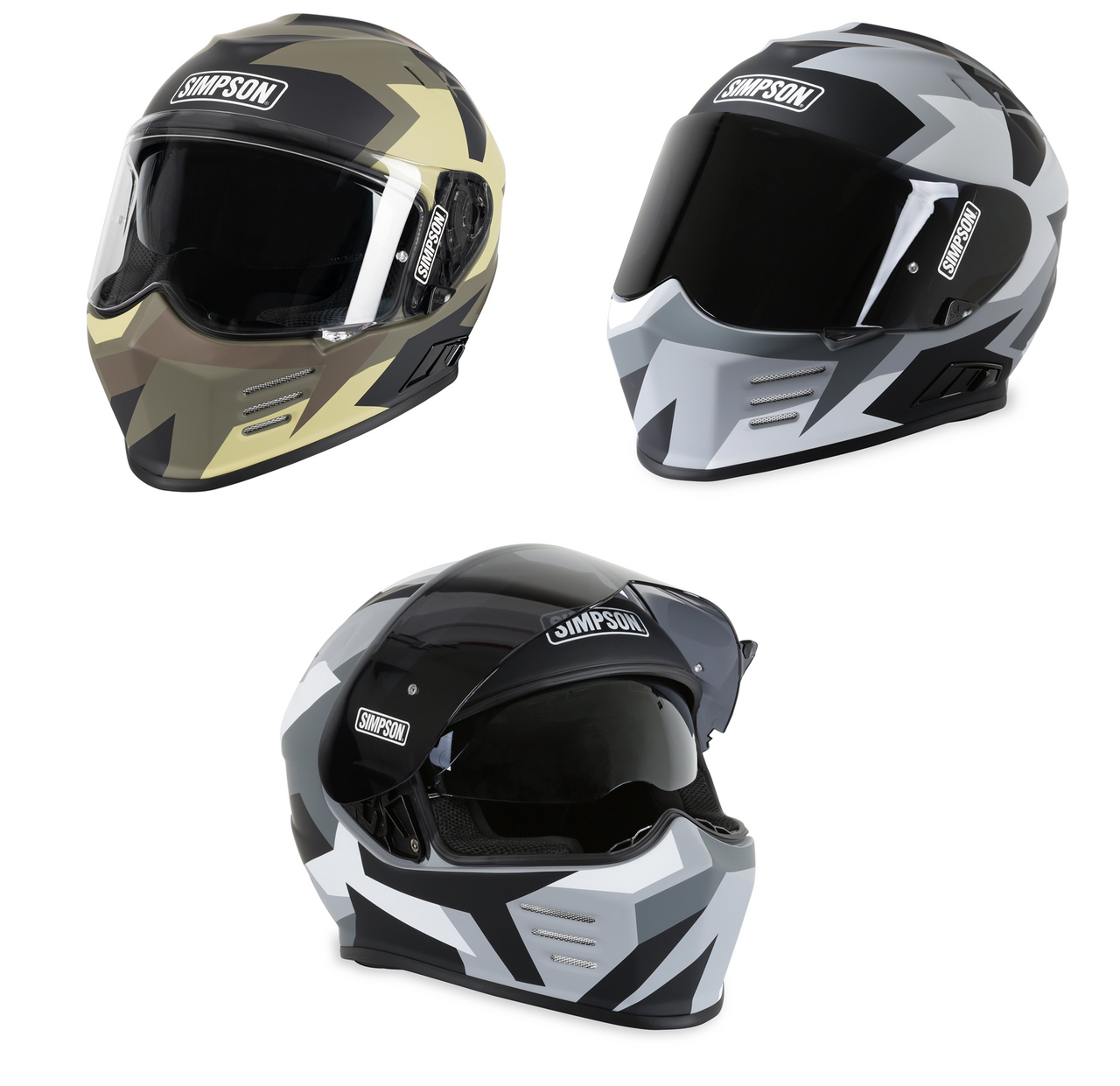 Simpson Venom Full Face Helmet Ece22.06