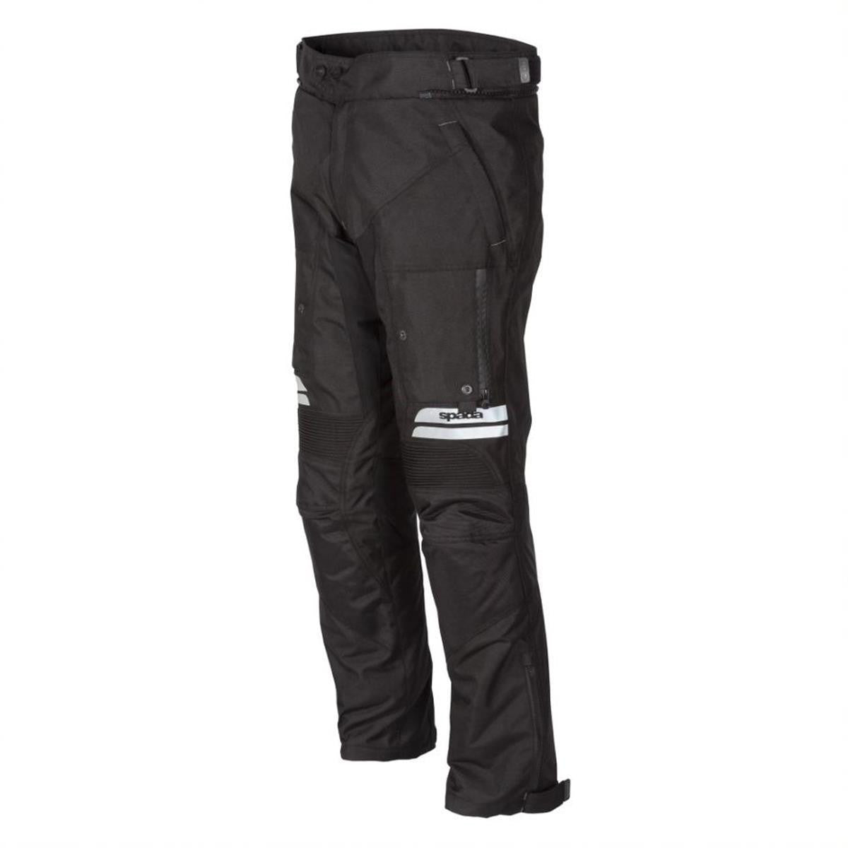 Spada Alberta CE Motorbike Trousers Short Leg Black/Grey