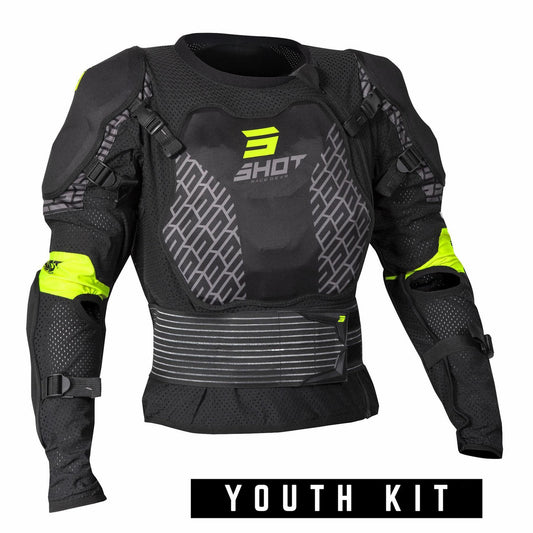 Shot Optimal 2.0 Kids Motorcycle Protective Jacket 2022