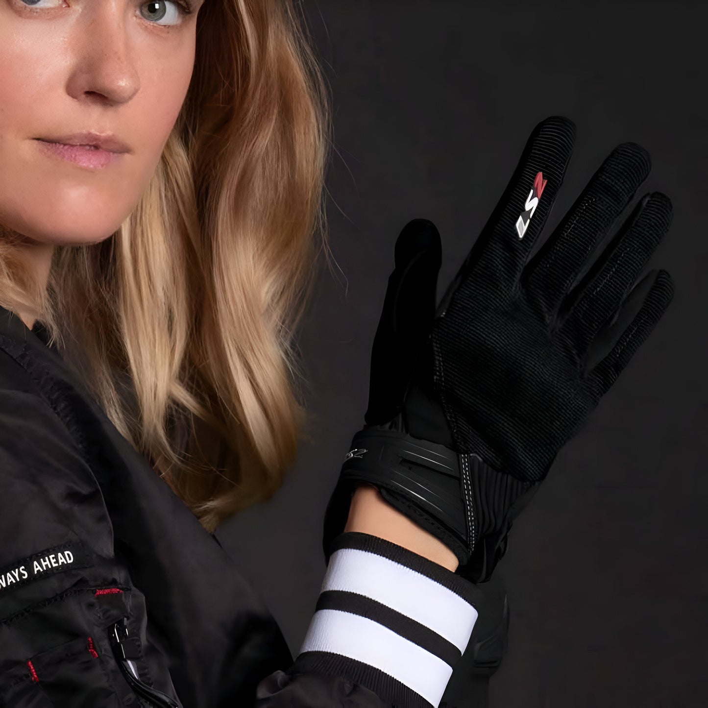 LS2 Dart 2 Ladies Short Touring Motorcycle Gloves TouchScreen Breathable