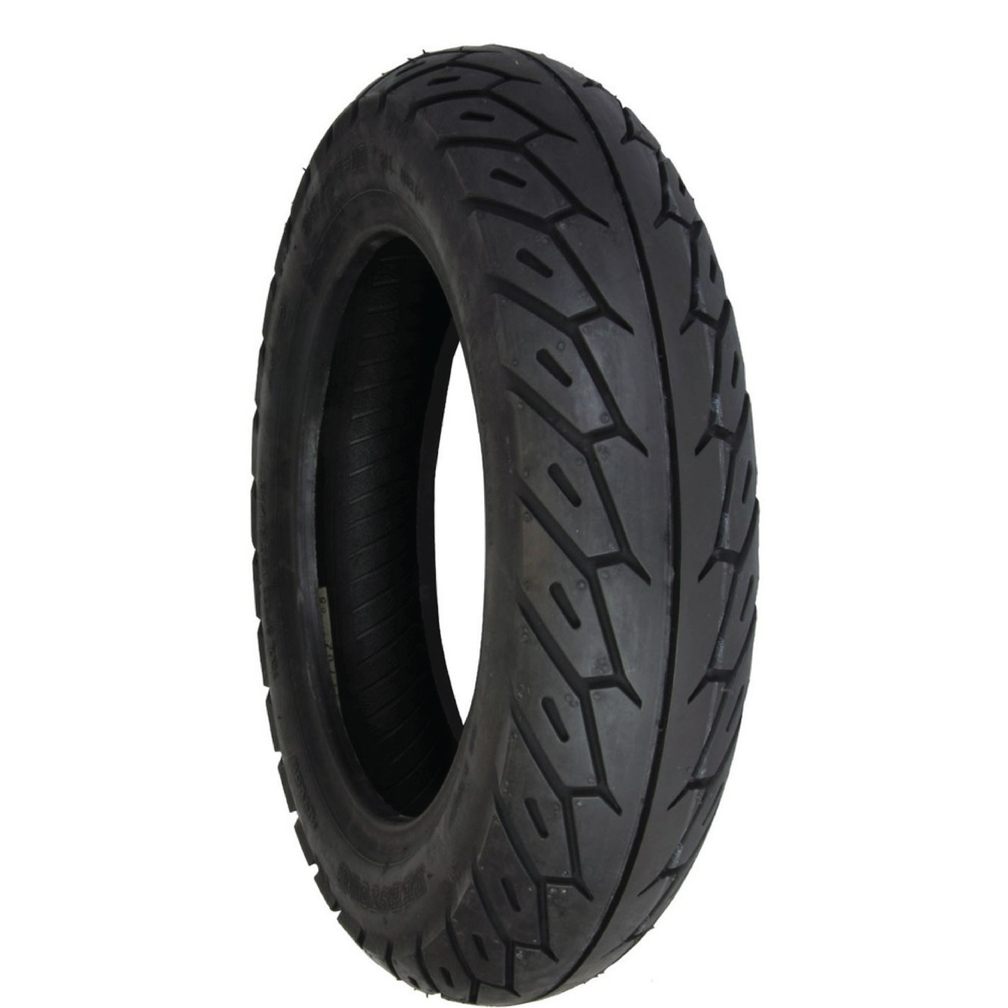 Bikeit Motorcycle Replacement Tubeless Tyre 10" Tread Pattern 807- 90/90-10 F/R